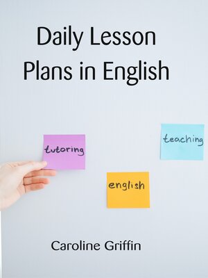 cover image of Daily Lesson Plans In English